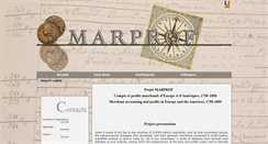 Desktop Screenshot of marprof.univ-paris1.fr