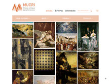 Tablet Screenshot of mucri.univ-paris1.fr