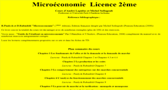 Desktop Screenshot of microeco2.univ-paris1.fr