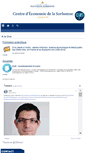 Mobile Screenshot of centredeconomiesorbonne.univ-paris1.fr