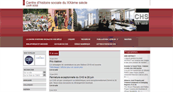 Desktop Screenshot of histoire-sociale.univ-paris1.fr