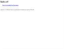Tablet Screenshot of masterproenvironnement.univ-paris1.fr