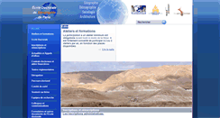 Desktop Screenshot of ed-geographie-paris.univ-paris1.fr