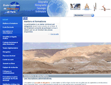 Tablet Screenshot of ed-geographie-paris.univ-paris1.fr