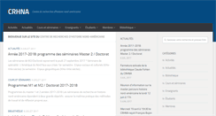Desktop Screenshot of ameriquedunord-dev.univ-paris1.fr